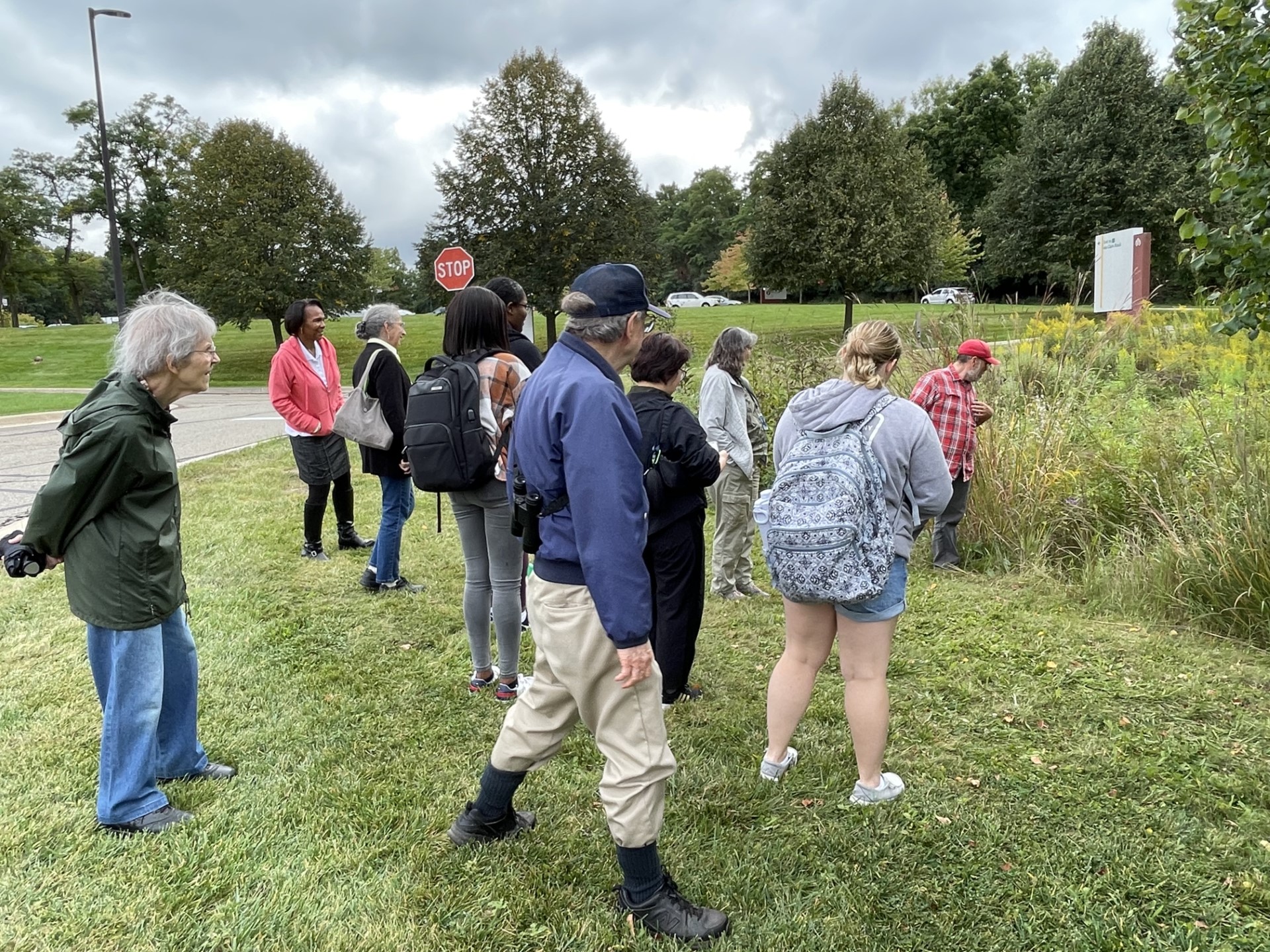 Half of the Nature Walk from September 2024 let by Matt S. from SMLC.  